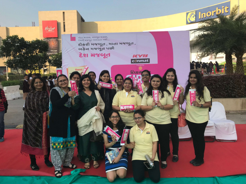 Divyabhaskar Girls Health & Hygiene Seminar 2018